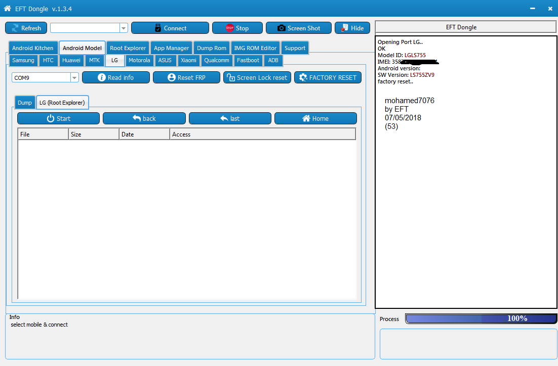 (EFT Dongle Success Reports (mohamed7076