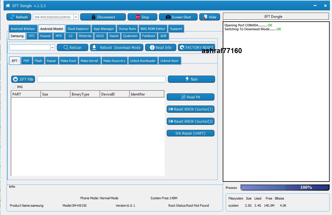 EFT Dongle Success Reports by ashraf77160