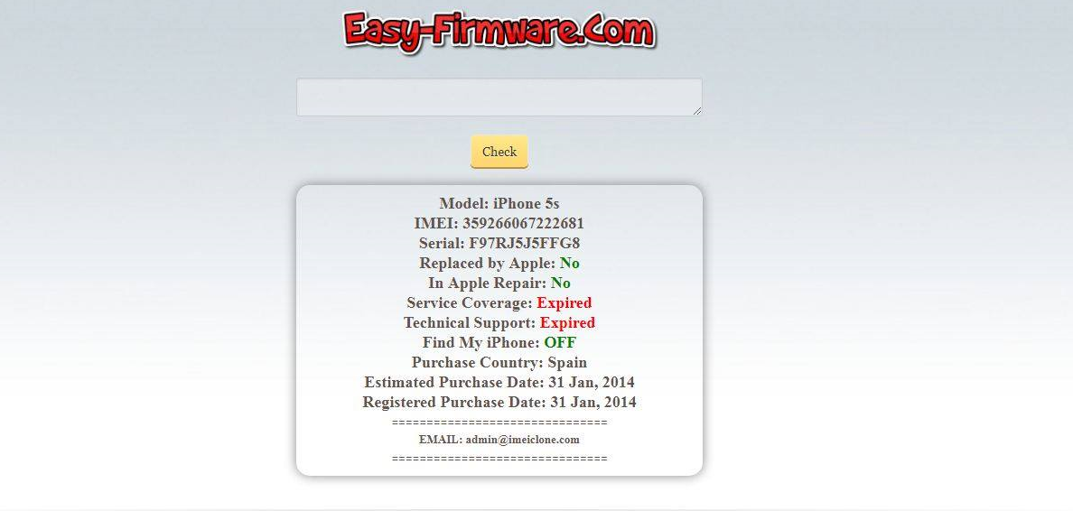www.imeicheck.store  iPhone IMEI Check Free 4 All