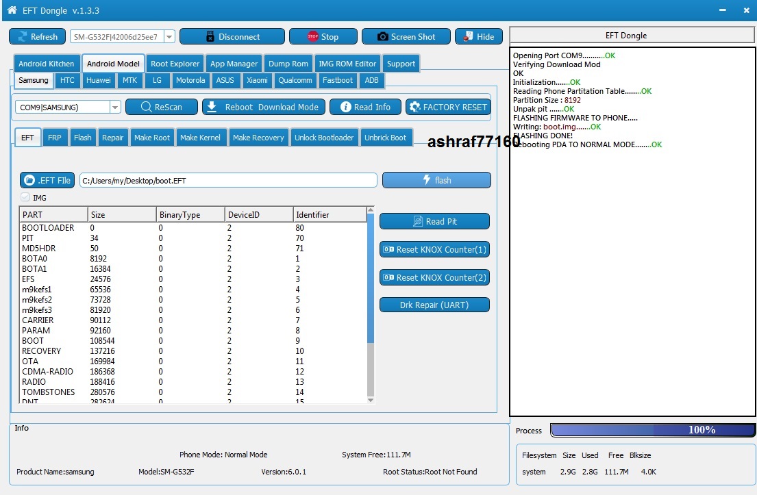 EFT Dongle Success Reports by ashraf77160