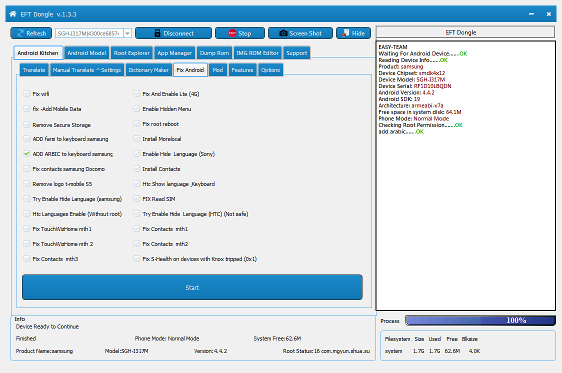 EFT Dongle Success Report redorkurd