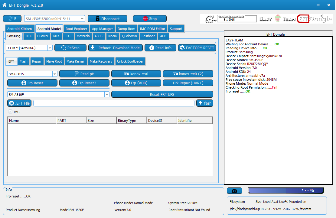 EFT Dongle Success Reports (���� �������)