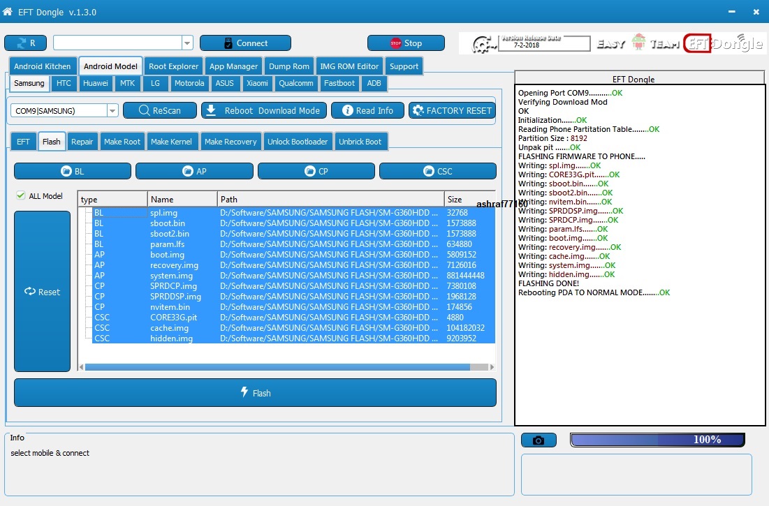 EFT Dongle Success Reports by ashraf77160