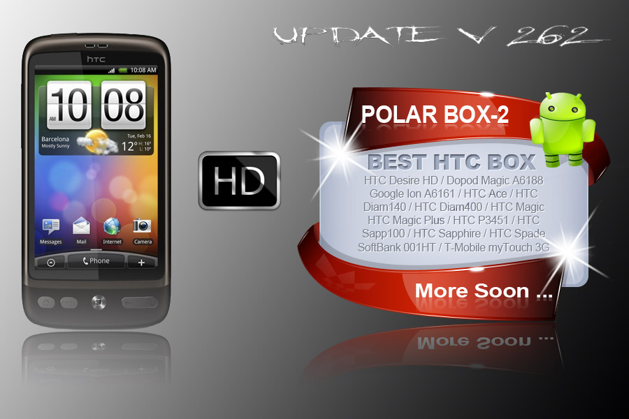 Polar box 2 : V2.62 big update Ready [htc - blackberry - alcatels]