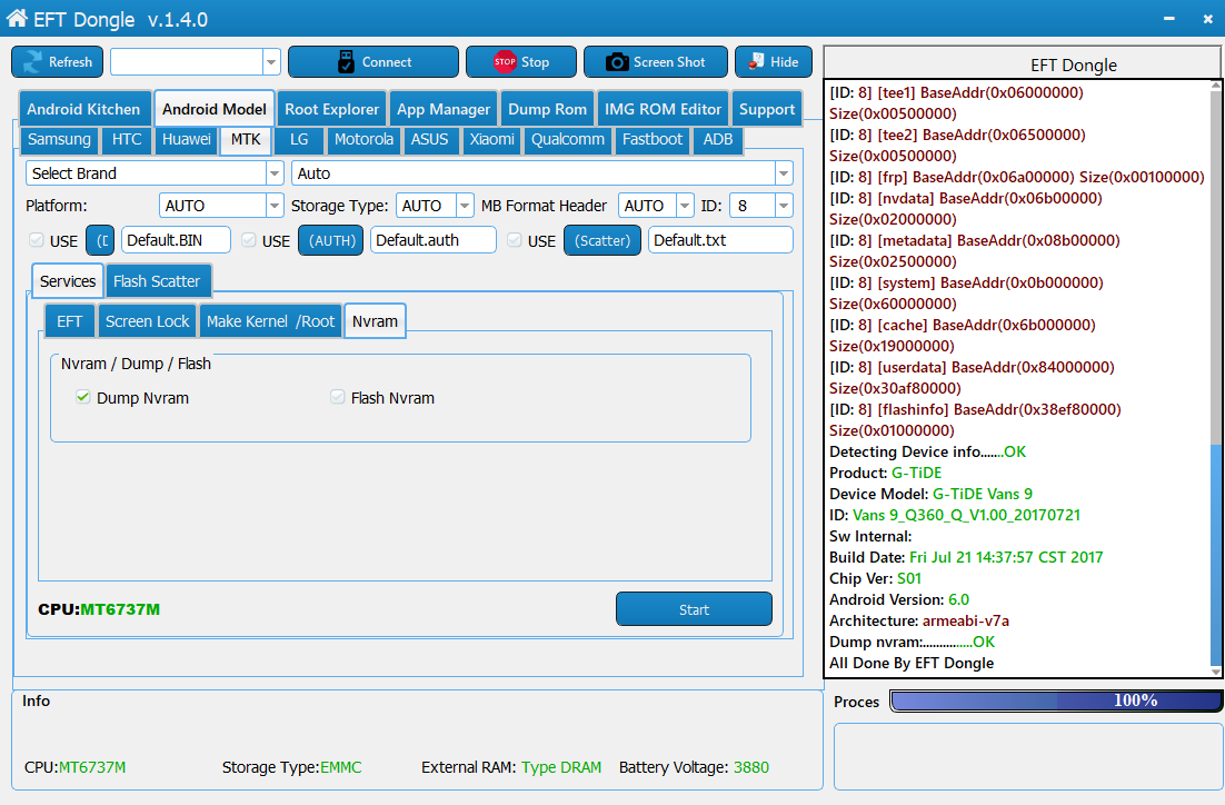 proglak )  EFT Dongle Success Reports )