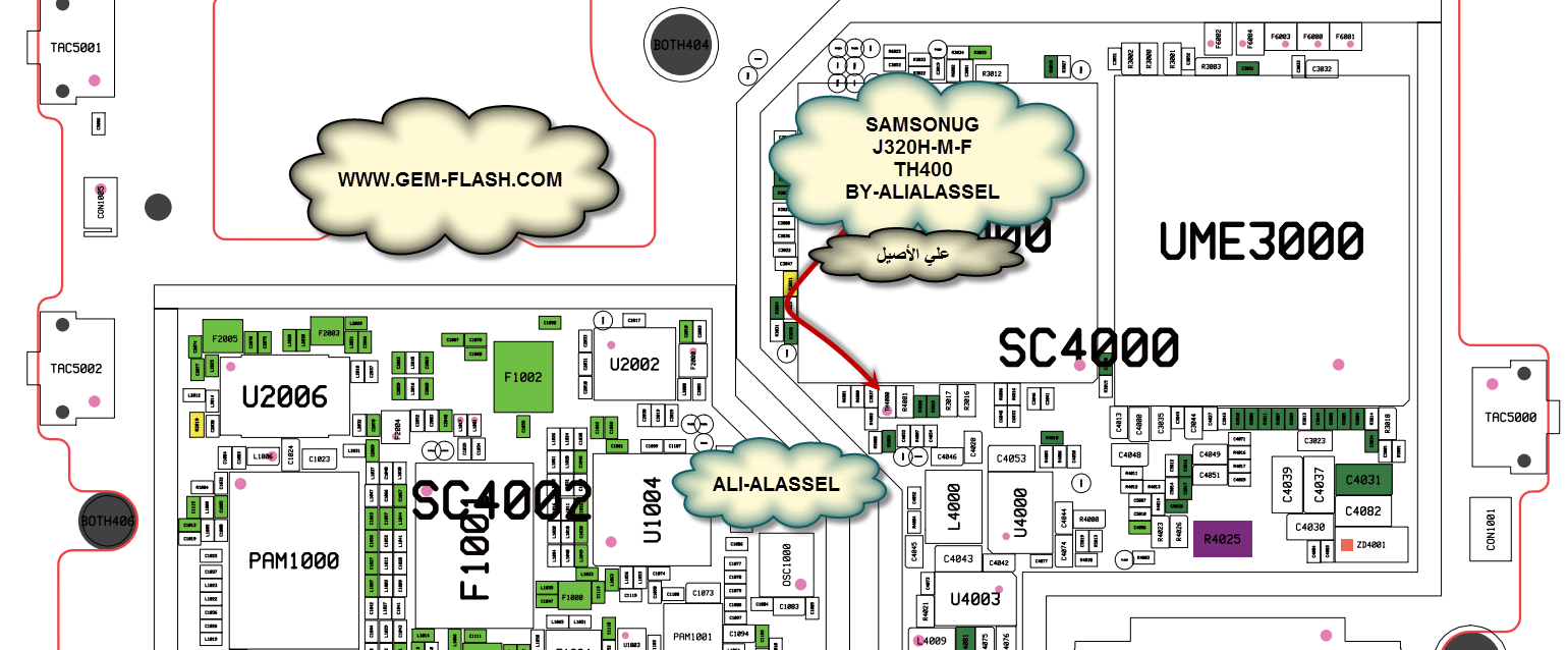 Samsung j400 схема