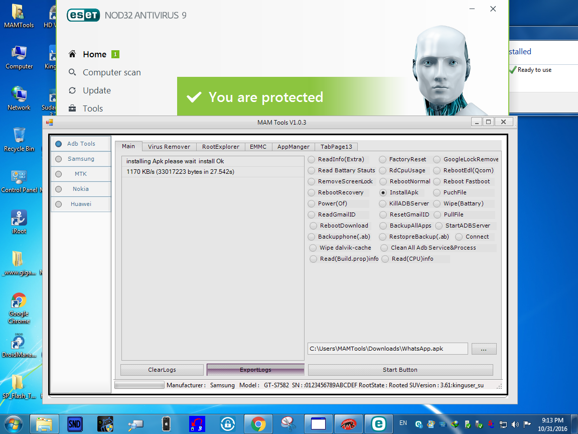 ������ MAM Tools v1.0.3A Beta