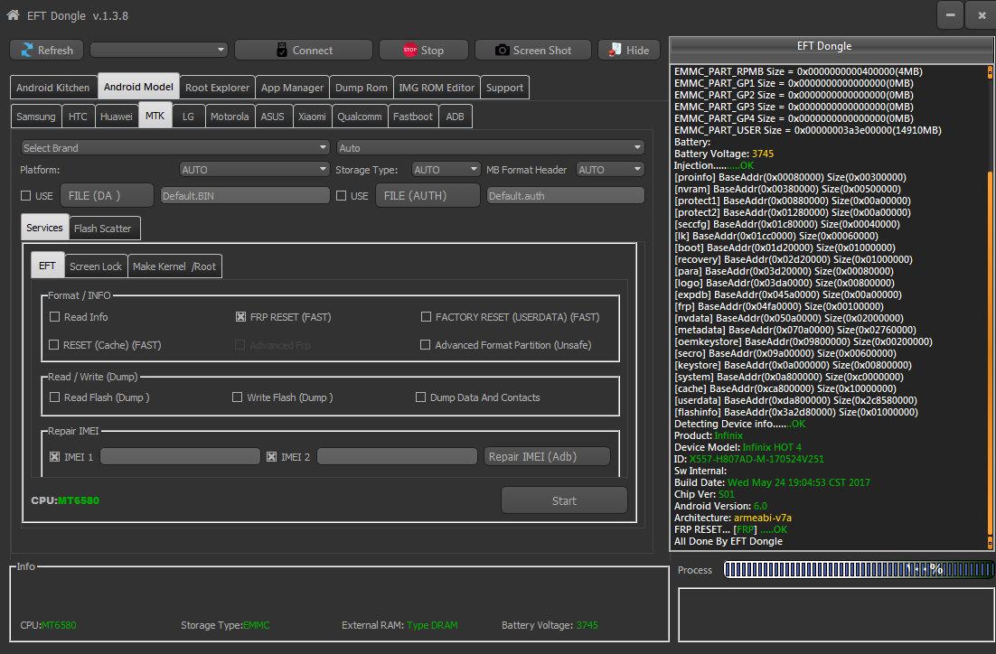 EFT Dongle Success Reports (calmsystem)