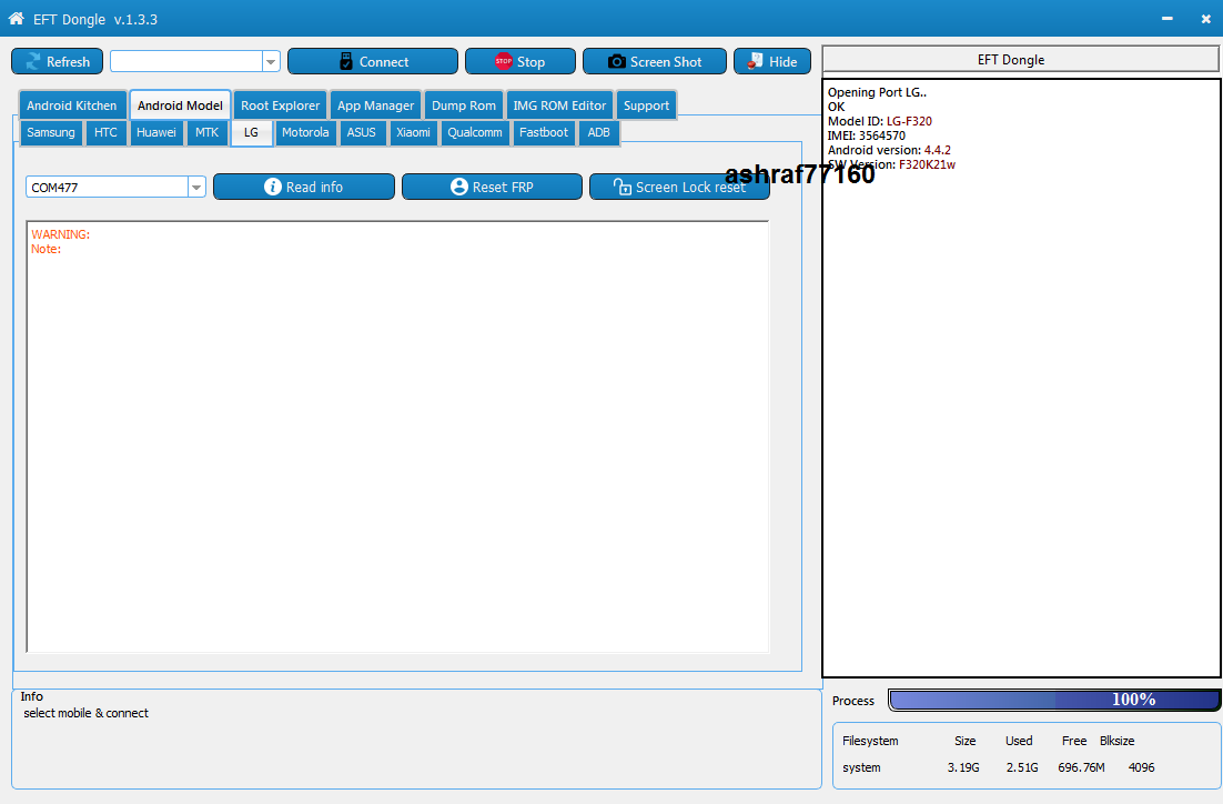 EFT Dongle Success Reports by ashraf77160