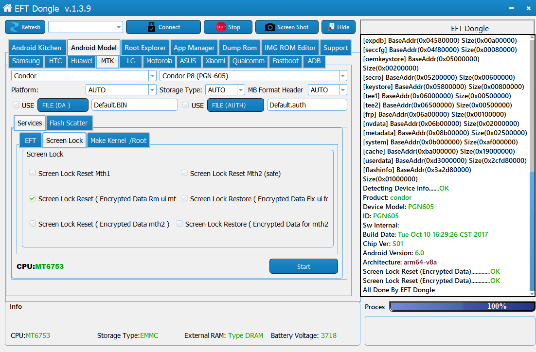 proglak )  EFT Dongle Success Reports )