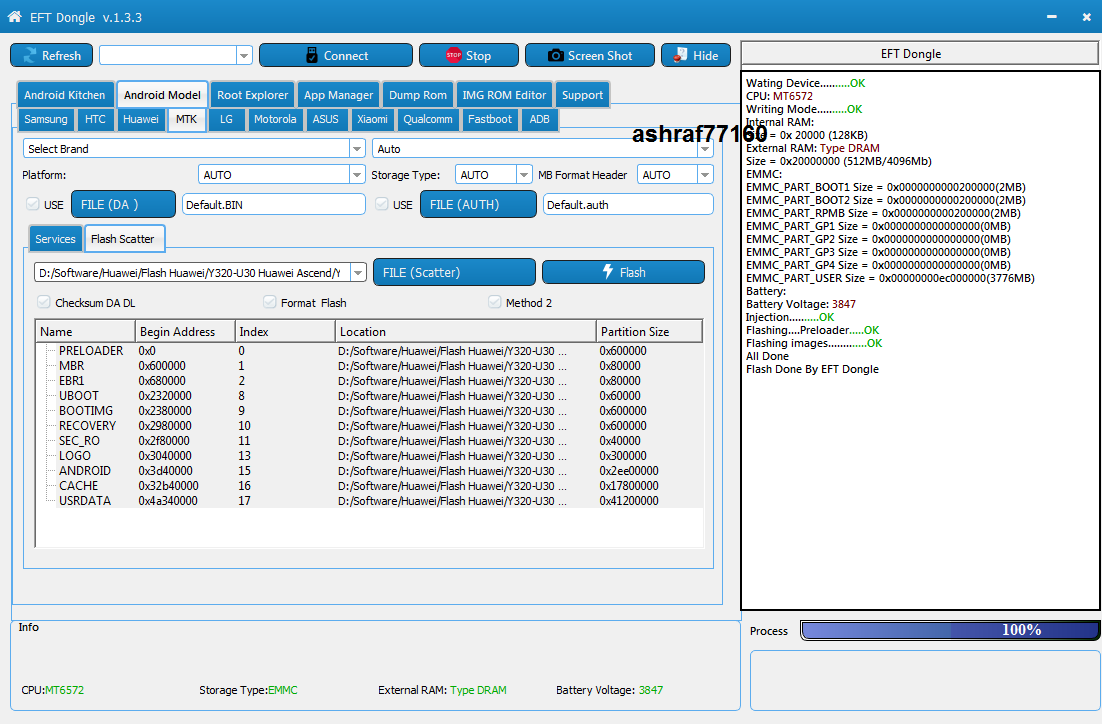 EFT Dongle Success Reports by ashraf77160