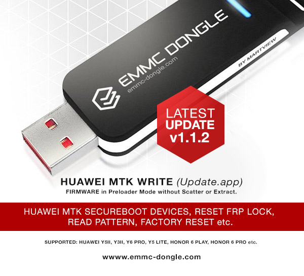 eMMC Dongle New Update 1.1.2 Release date: 20th Jan 2019