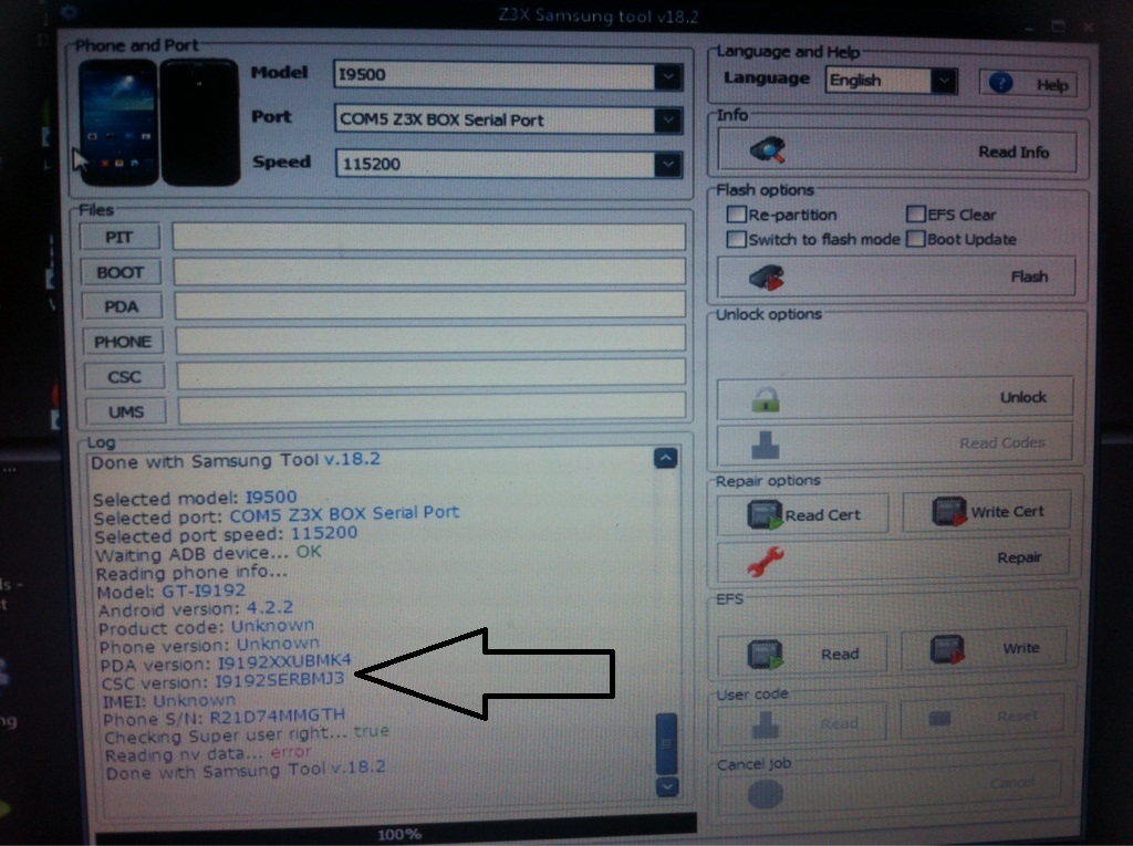���� �� ������� 9192   IMEI null/null