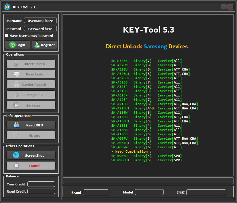 KEY-Tool 5.3 - Direct UnLock Samsung MTK Models - New Sec ✅