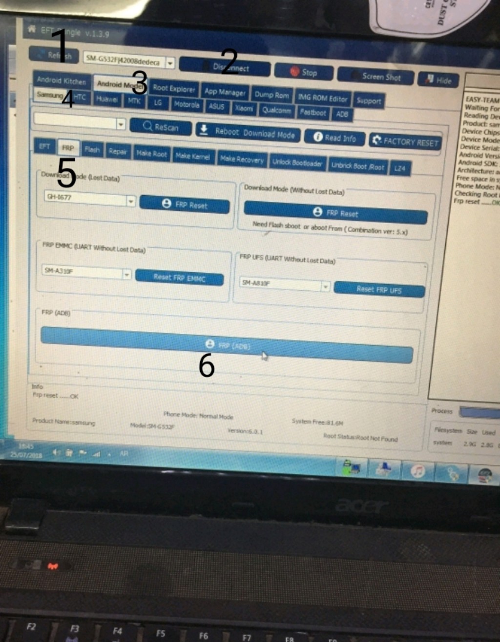��� ���� ���� G532f ����� �� eft dongle