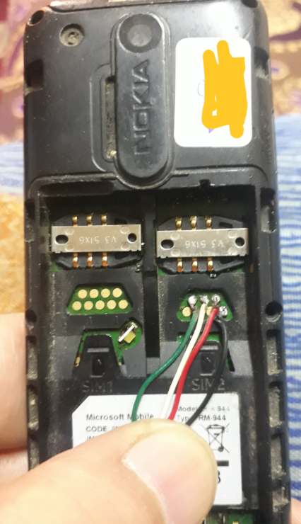 pin out nokia 108 rm-944