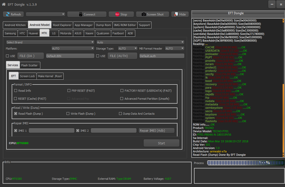 EFT Dongle Success Reports (calmsystem)