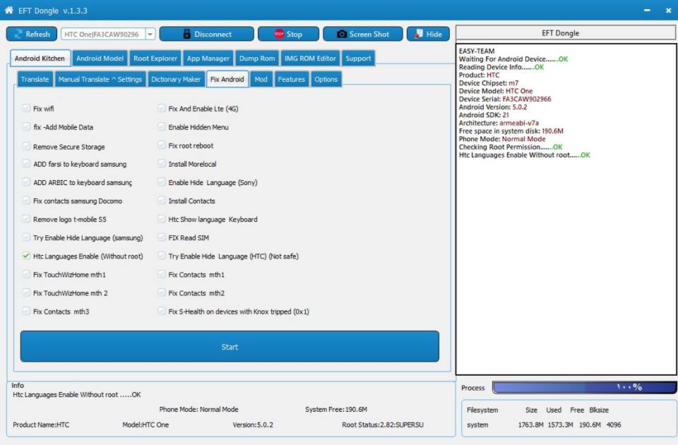 EFT Dongle Success Report redorkurd