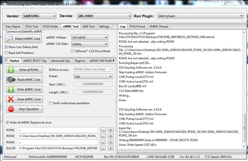 G531h boot