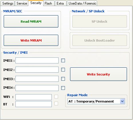 �� ����� ������ Security IMEI �� ������� �� ������