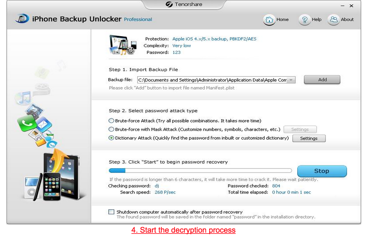 ������ Iphone Backup Unlocker Pro ������� ���� ���� ������ ���� �����