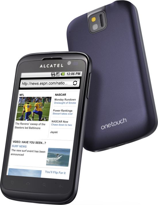 �� ���� alcatel one touch 991 �����