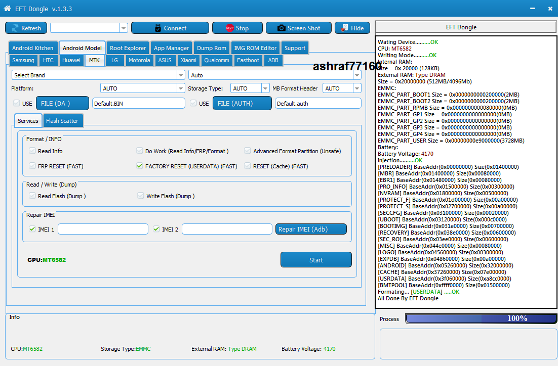 EFT Dongle Success Reports by ashraf77160