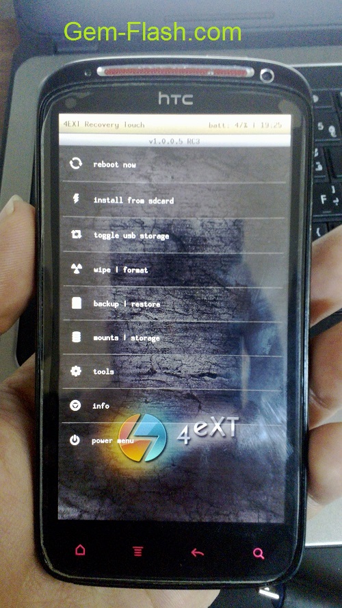   HTC Sensation XE   4.1.2  S-OFF