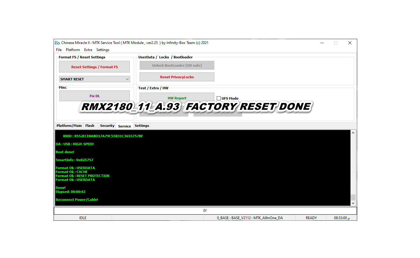 RealMe C15 RMX2180_11_A.93  FACTORY RESET DONE