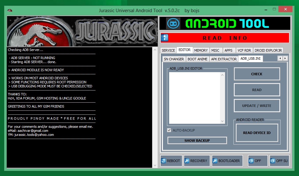 افضل واسهل برنامج لتغيير الايمي وتصليحه برنامج Jurassic UniAndroid افضل واسهل برنامج لتغيير الايمي وتصليحه برنامج Jurassic UniAndroid