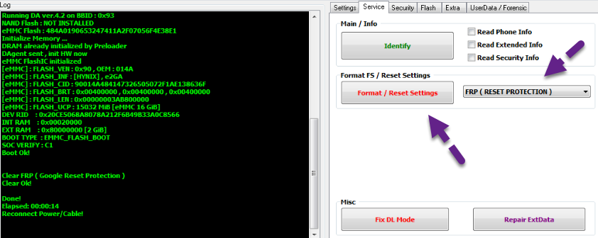 tecno c7 frp done