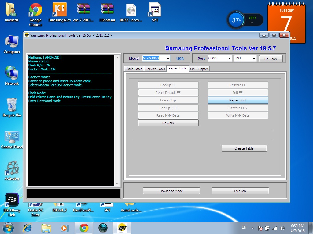 �� ����� ��� I9100G ����� ��� Z3X JTAG