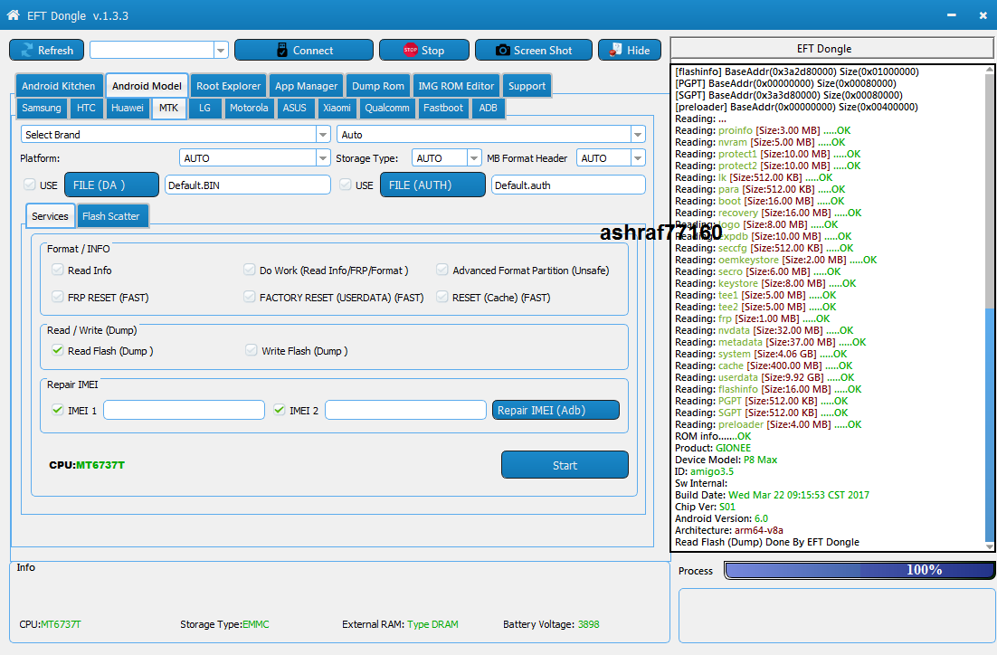 EFT Dongle Success Reports by ashraf77160